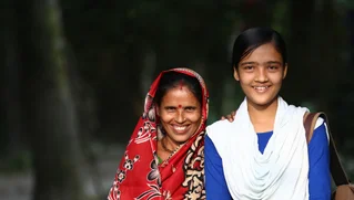 woman and girl
